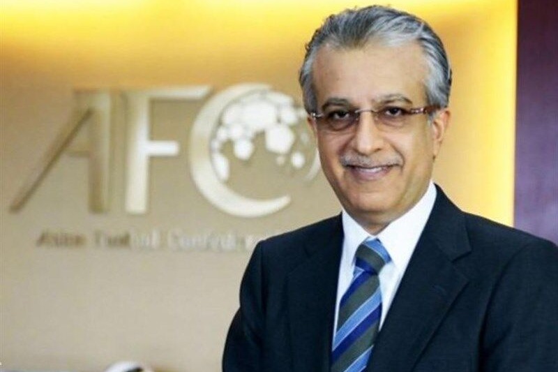 پیغام شیخ سلمان برای فدراسیون ایران پیغام شیخ سلمان برای فدراسیون ایران