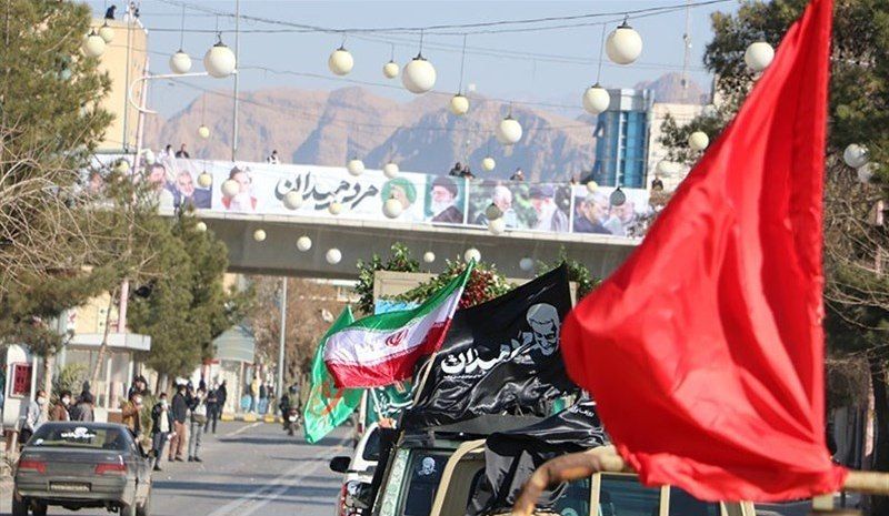 راهپیمایی خودرویی ۲۲ بهمن در شهرهای قرمز راهپیمایی خودرویی ۲۲ بهمن در شهرهای قرمز