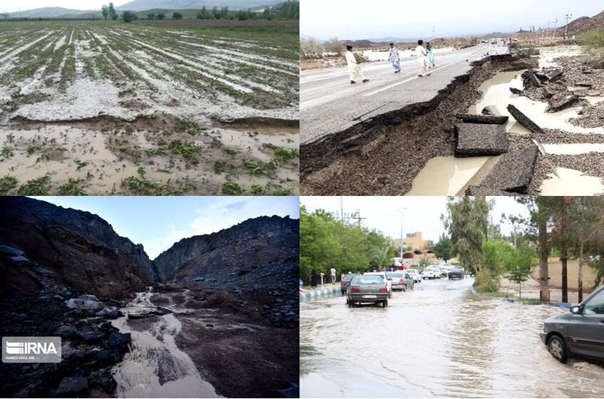 ۸ استان درگیر سیل؛ خسارت‌ها جدی است