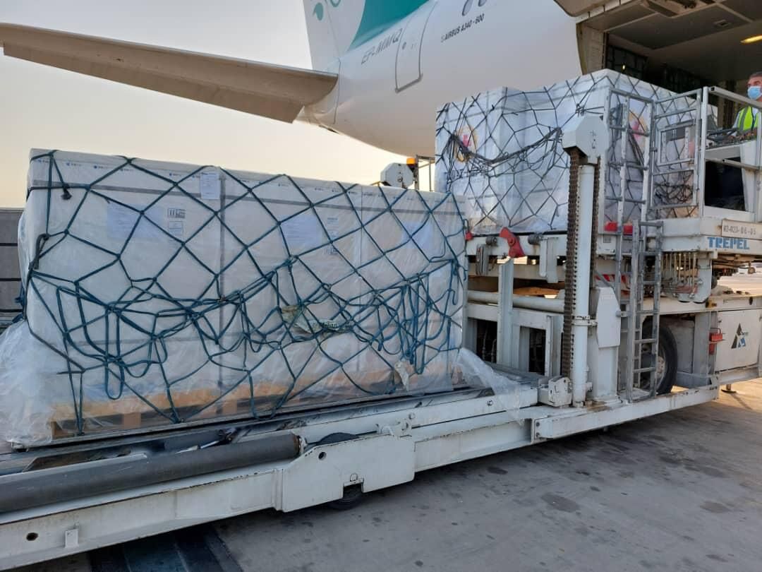 هفتمین محموله واکسن تهیه شده هلال احمر وارد کشور شد هفتمین محموله واکسن تهیه شده هلال احمر وارد کشور شد