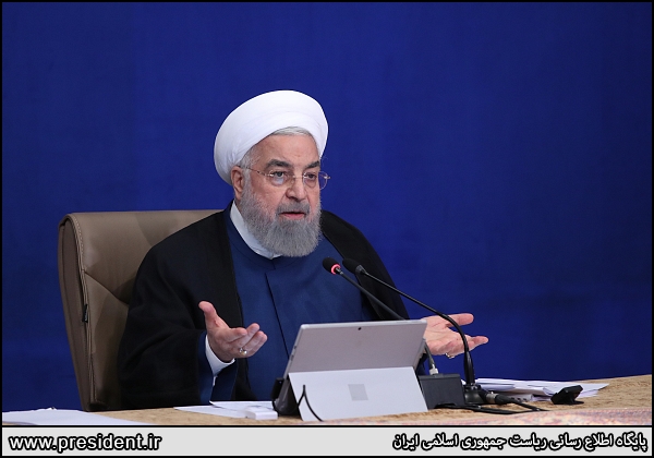 روحانی: اگر دو ویروس ترامپ و کرونا نبودند، امروز نرخ دلار زیر ۵ هزار تومان و تورم ۱۱.۵ درصد بود