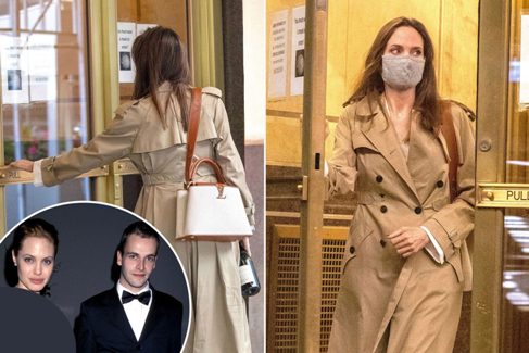 لو رفتن حضور مخفیانه آنجلینا جولی در منزل همسر سابقش/عکس لو رفتن حضور مخفیانه آنجلینا جولی در منزل همسر سابقش/عکس