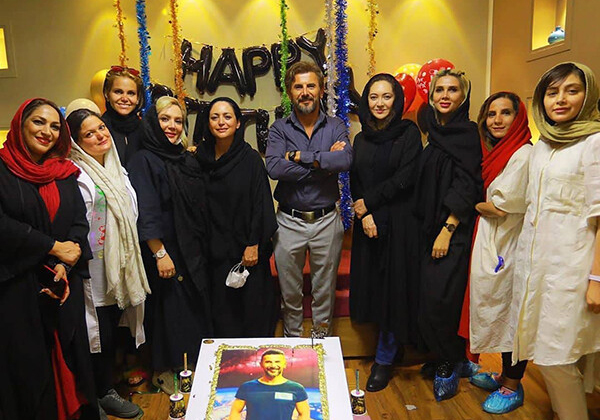 جشن تولد مختلط با حضور نیکی کریمی نیکی کریمی
