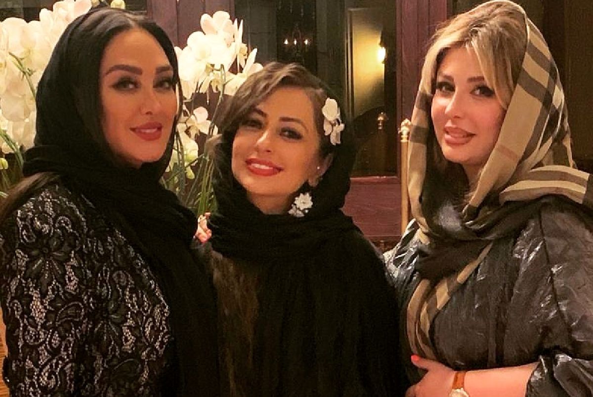 الهام حمیدی و نیوشا ضیغمی