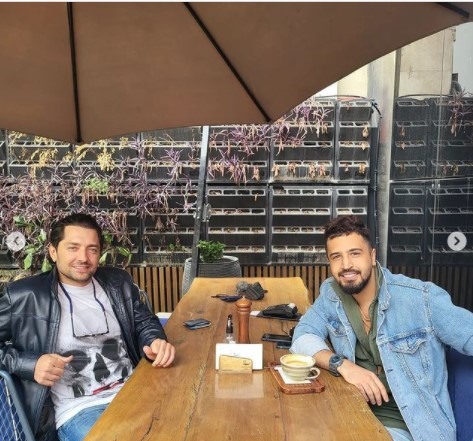 بهرام رادان و مهرداد صدیقیان در یک روز خاص/عکس بهرام رادان و مهرداد صدیقیان در یک روز خاص/عکس