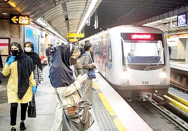 توقف ۱۸ دقیقه‌ای قطارهای خط یک مترو به‌دلیل حضور فرد ناشناس در تونل