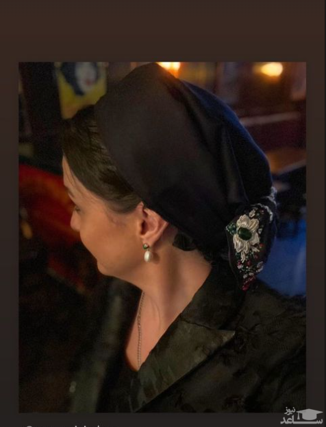 گوشواره مروارید گران قیمت ترانه علیدوستی/عکس