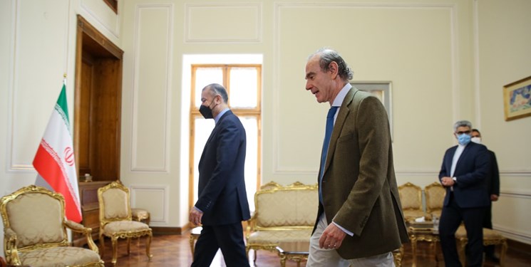 امیرعبداللهیان در دیدار مورا: فقدان تصمیم سیاسی آمریکا مانع کنونی در رسیدن به نتایج در وین است امیرعبداللهیان در دیدار مورا: فقدان تصمیم سیاسی آمریکا مانع کنونی در رسیدن به نتایج در وین است