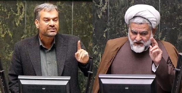 تشنج در مجلس بر سر طرح «صیانت» / درگیری لفظی دو نماینده بر مصاحبه جنجالی پیرامون نهایی شدن طرح صیانت در کمیسیون مشترک / رشیدی کوچی خطاب به حسن نوروزی: شما دارید جامعه را به هم می‌ریزید؛ می‌خواهید مردم را به کف خیابان بکشید