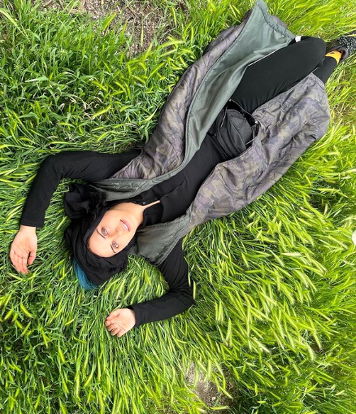 استایل منحصر به فرد الناز شاکردوست در طبیعت