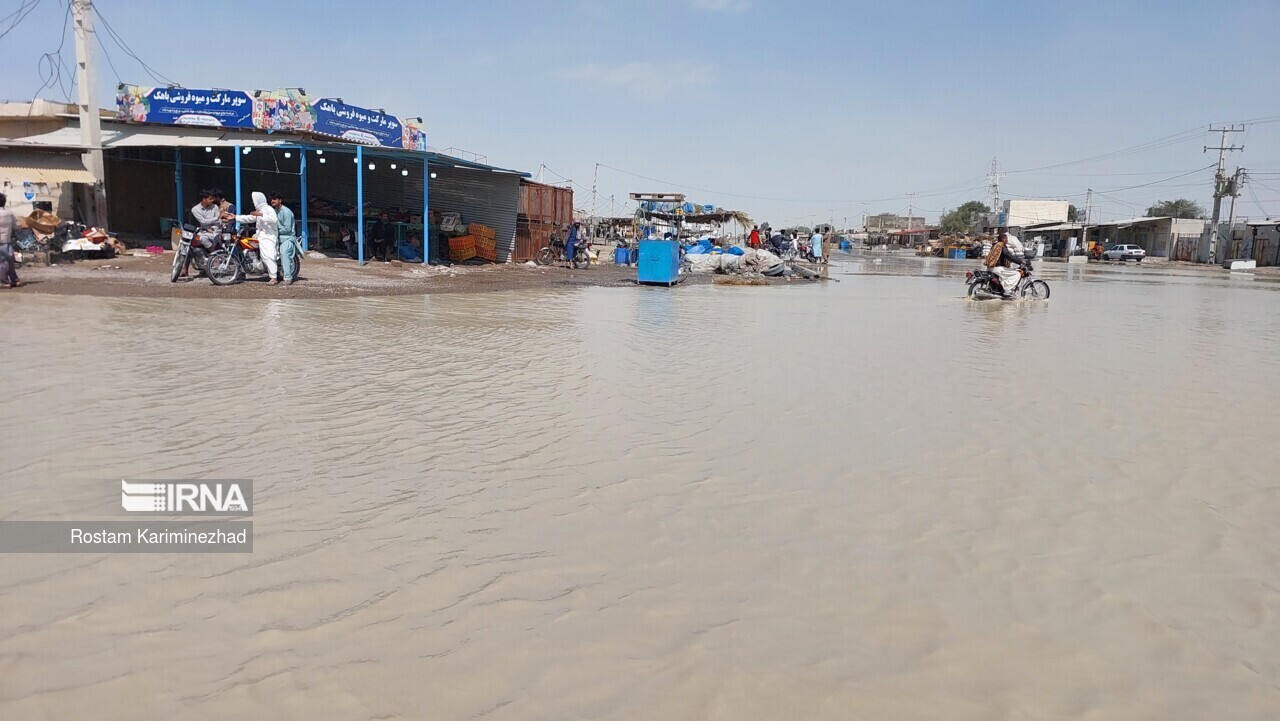 هشدار نارنجی هواشناسی با پیش بینی تگرگ و تندباد در جنوب سیستان و بلوچستان