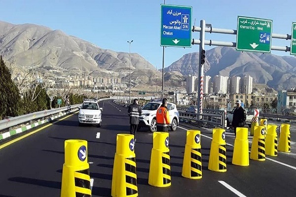 وضعیت جاده‌های کشور امروز ۲۱ خرداد ۱۴۰۲