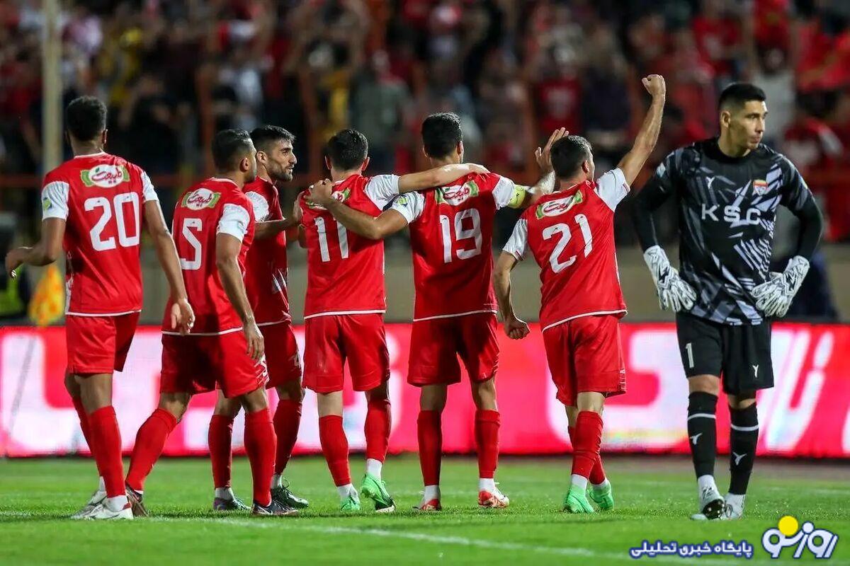 خبر خوش برای پرسپولیس از تقابل با هوادار