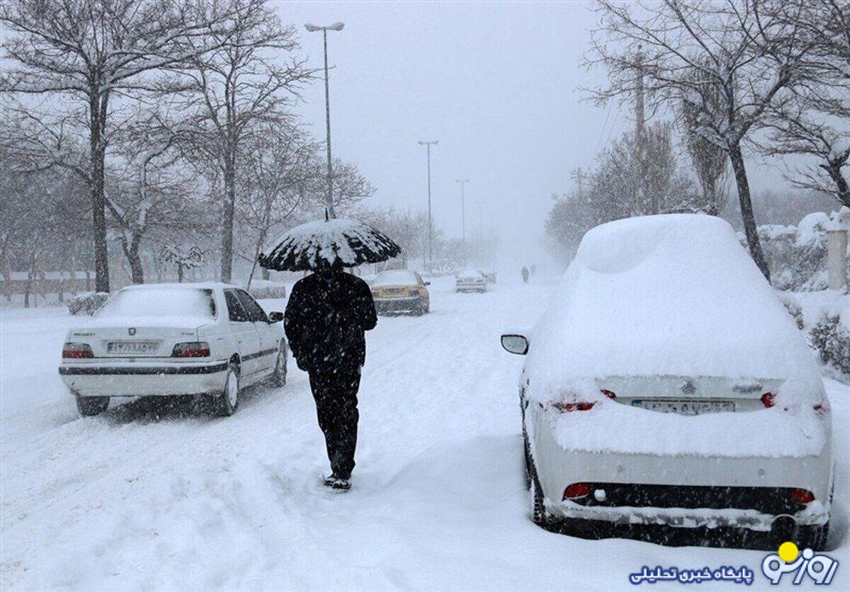 این استان‌ها منتظر بارش سنگین برف و باران باشند