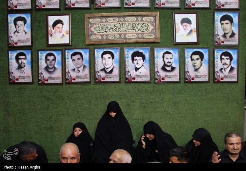 تصاویری از جمیله علمالهدی در حسینیه اعظم زنجان
