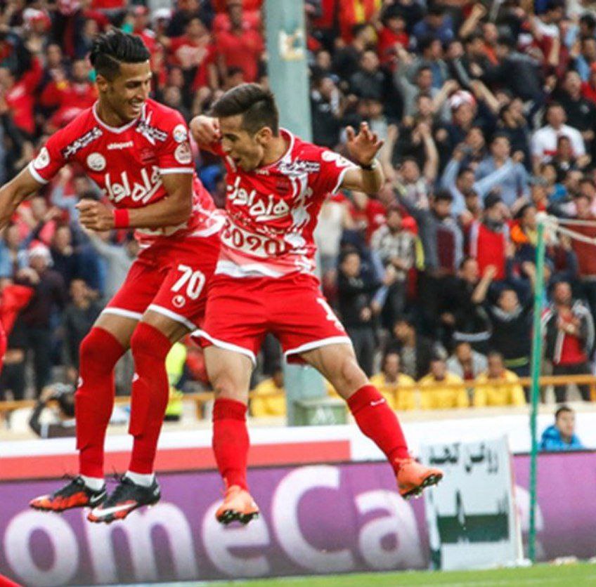 این عکس احمدزاده و علیپور طی ساعات اخیر وایرال شد