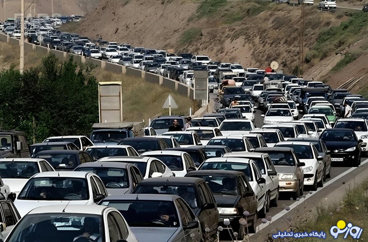 کمبود بنزين و ترافیک در شهرهاي شمالي