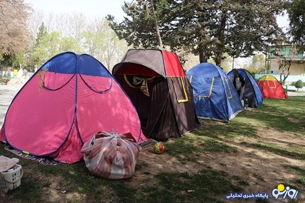 رواج چادرخوابی مسافران در گیلان/ هزینه حضور در اقامتگاه‌ها؛ شبی ۲۵۰ هزار تا ۱۸ میلیون تومان