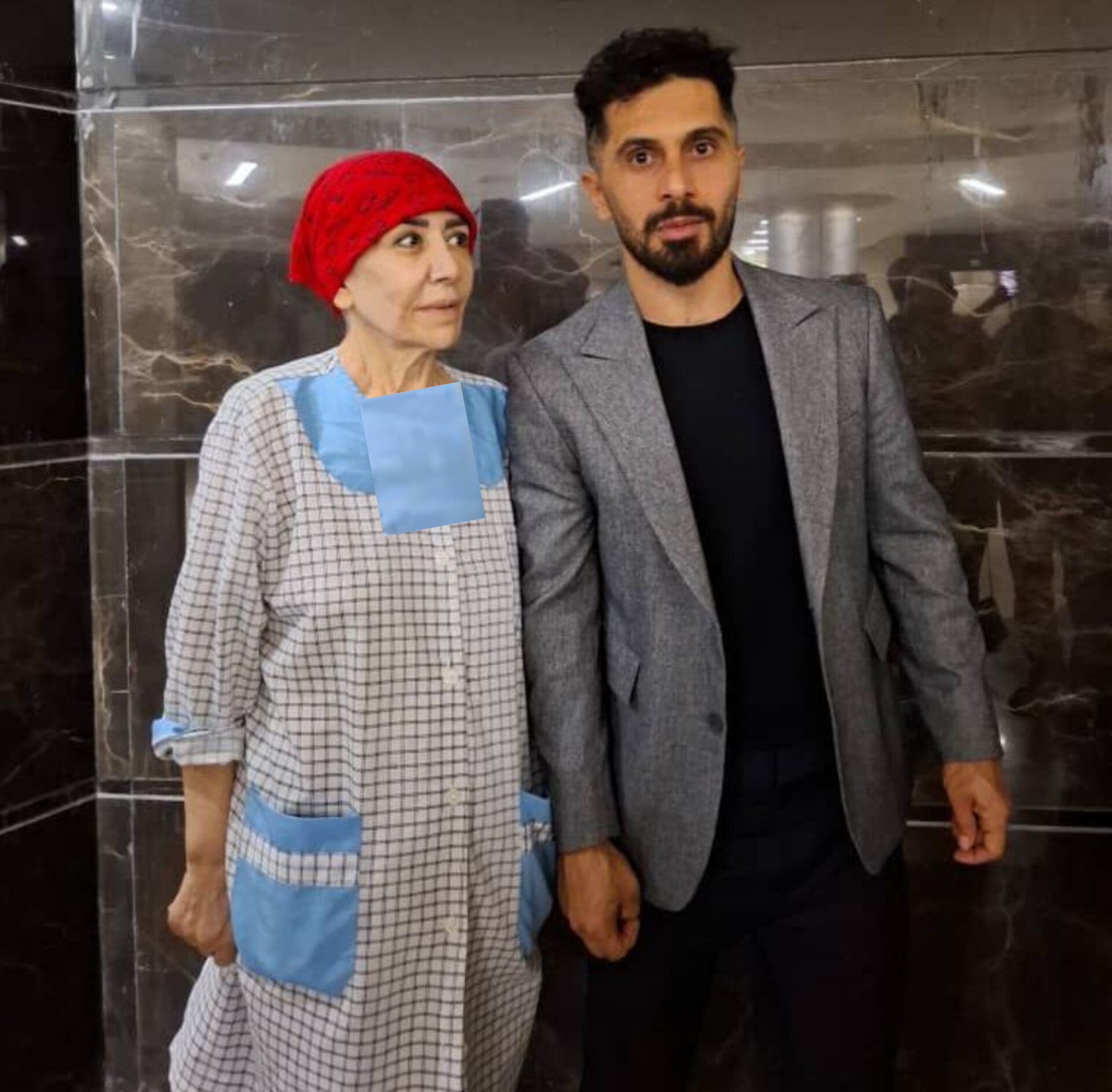 اقدام انساندوستانه کریم باقری و پرسپولیسیها