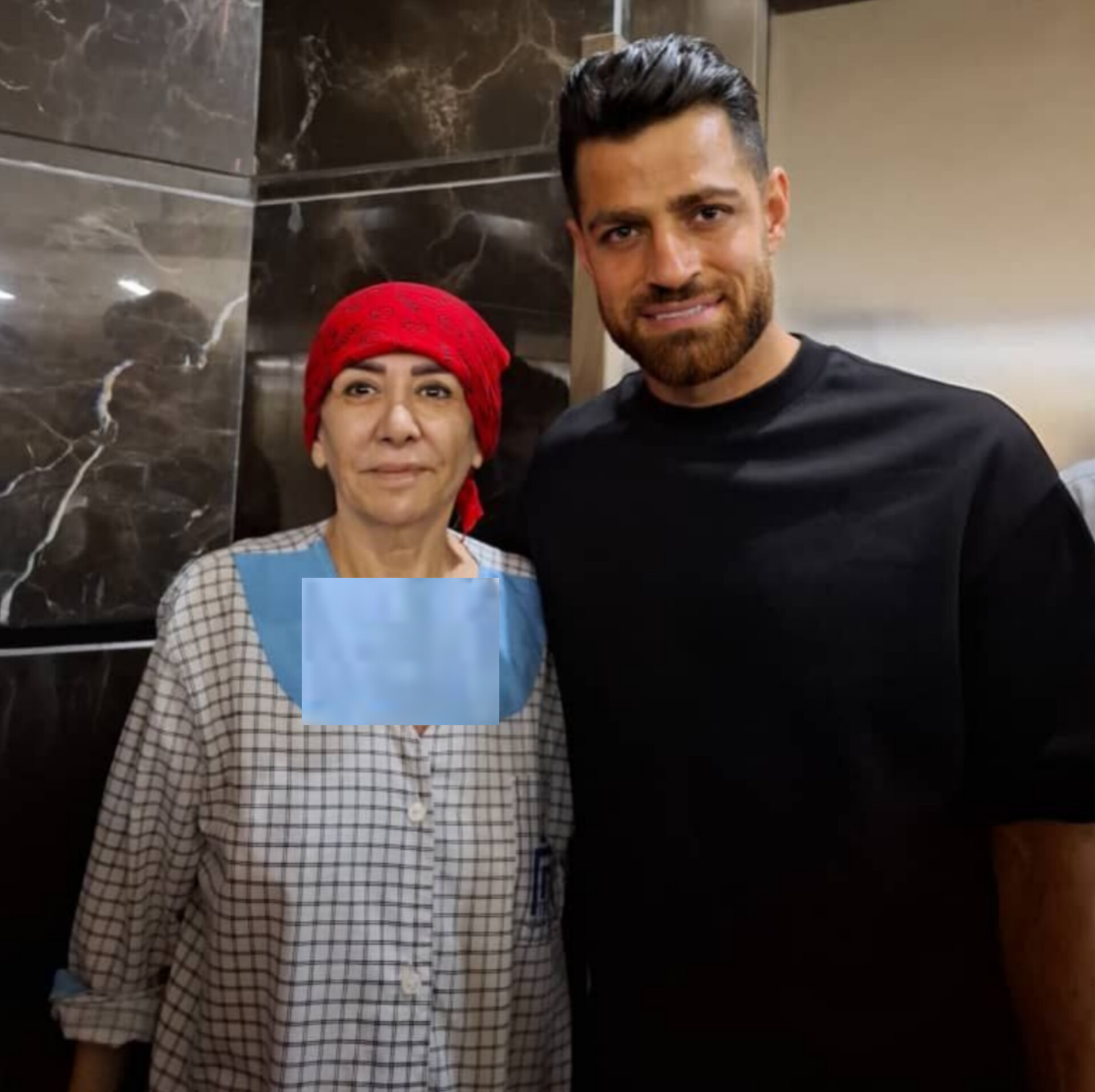 اقدام انساندوستانه کریم باقری و پرسپولیسیها