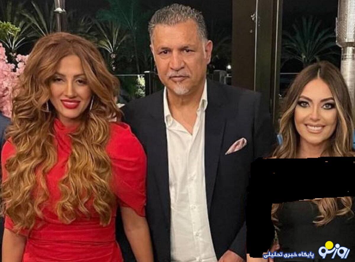 جنجال عکس یادگاری یک دختر با علی دایی و همسرش