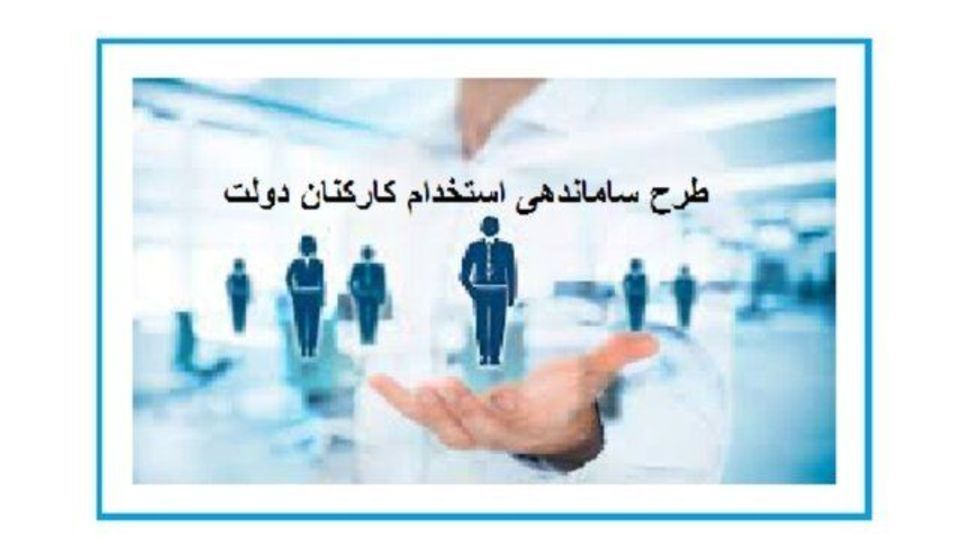 تعیین تکلیف یک میلیون نفر با اجرا شدن طرح ساماندهی کارکنان دولت تعیین تکلیف یک میلیون نفر با اجرا شدن طرح ساماندهی کارکنان دولت