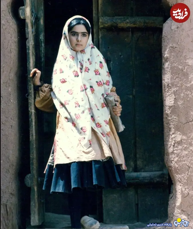 تصویری از ۱۳ سالگی کمند هنرمند