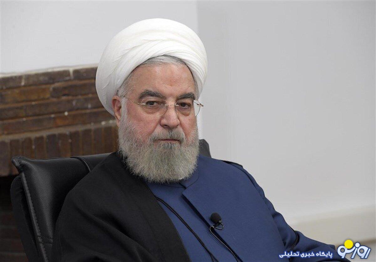 حسن روحانی هم از مردم تشکر کرد حسن روحانی هم از مردم تشکر کرد