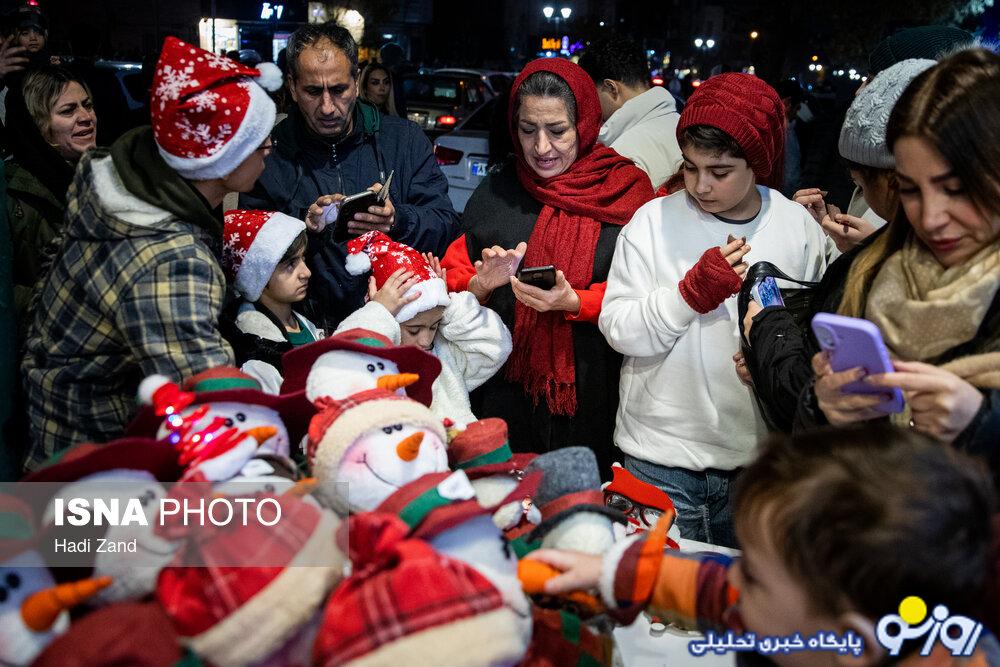 حال و هوای کریسمس در تهران/عکس