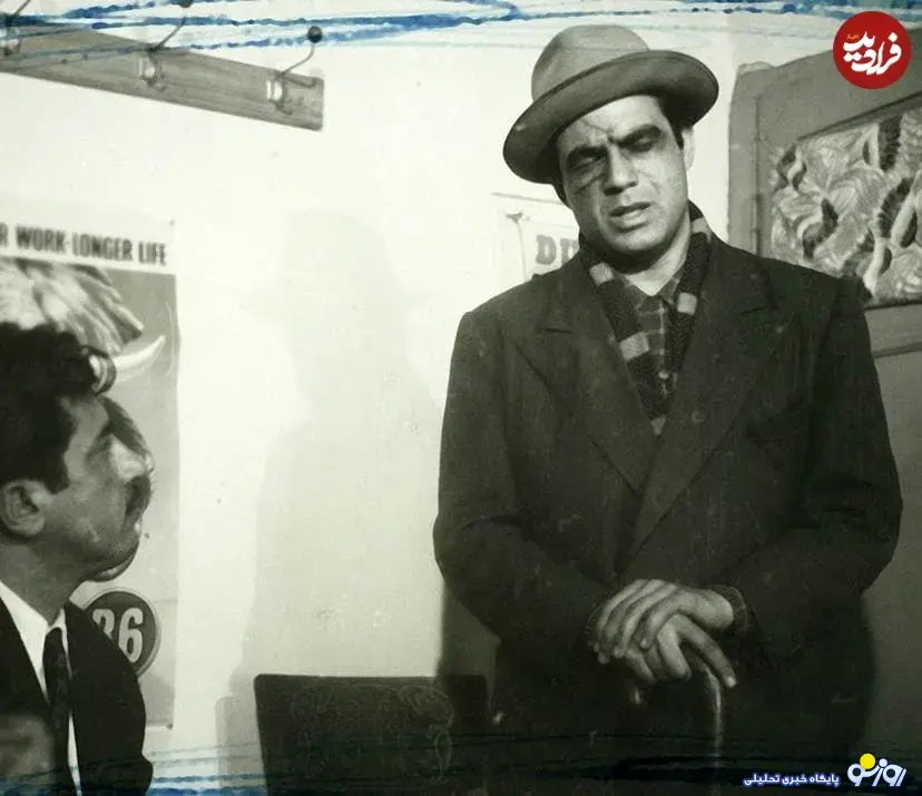 عکس ناصر ملک مطیعی در ۲۳ سالگی