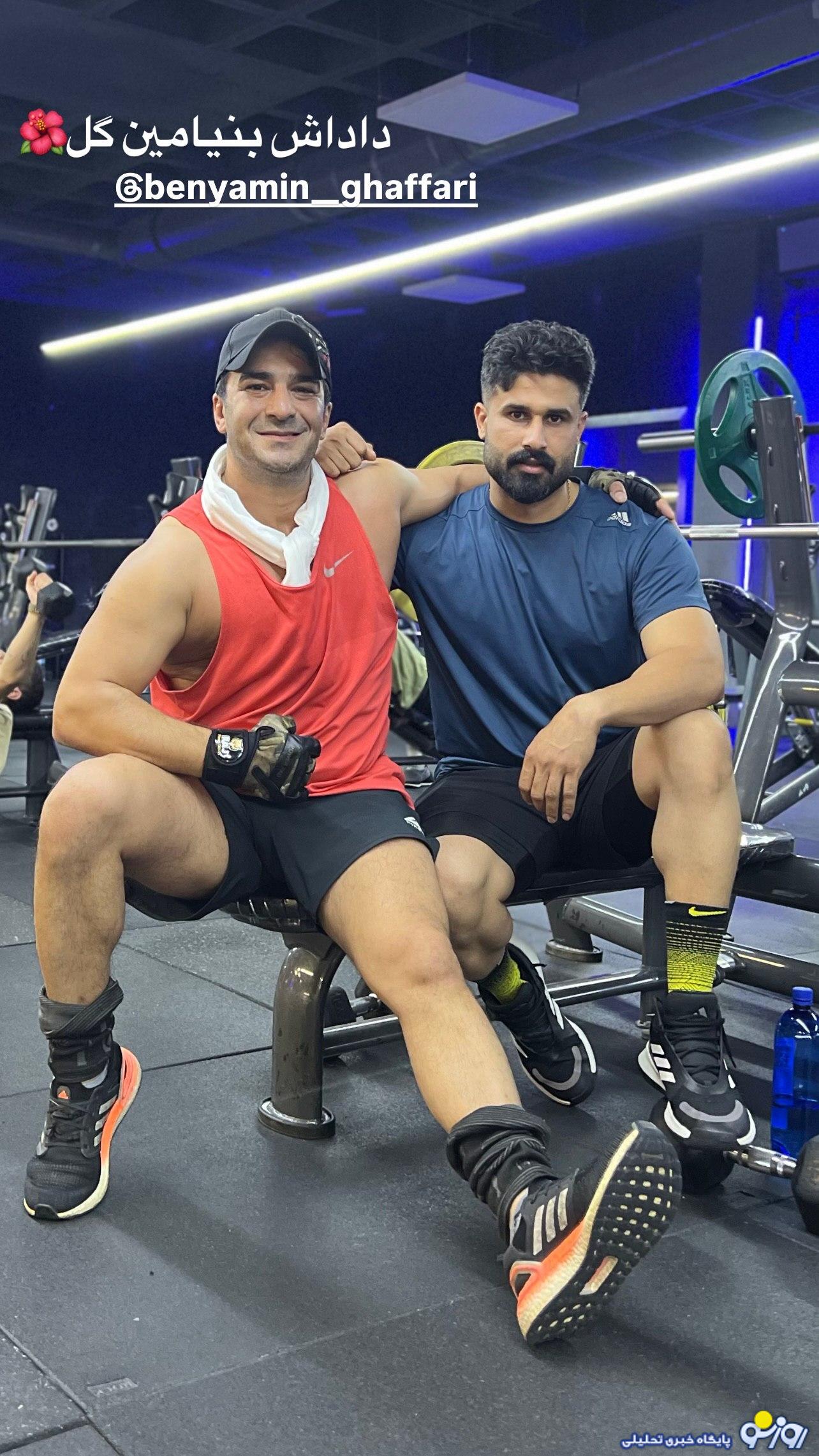 عکسی از بازیگر مجید دلبندم که مشغول ورزش شد عکسی از بازیگر مجید دلبندم که مشغول ورزش شد