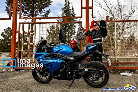 تصاویری از بانوان موتور سوار تهرانی
