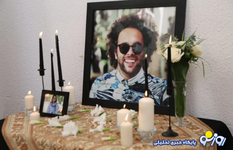 اشک‌های بازیگر سریال پایتخت در مراسم یکی از جانباختگان دی ماه