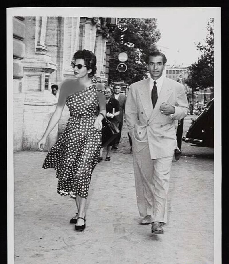 محمدرضا پهلوی و ثریا