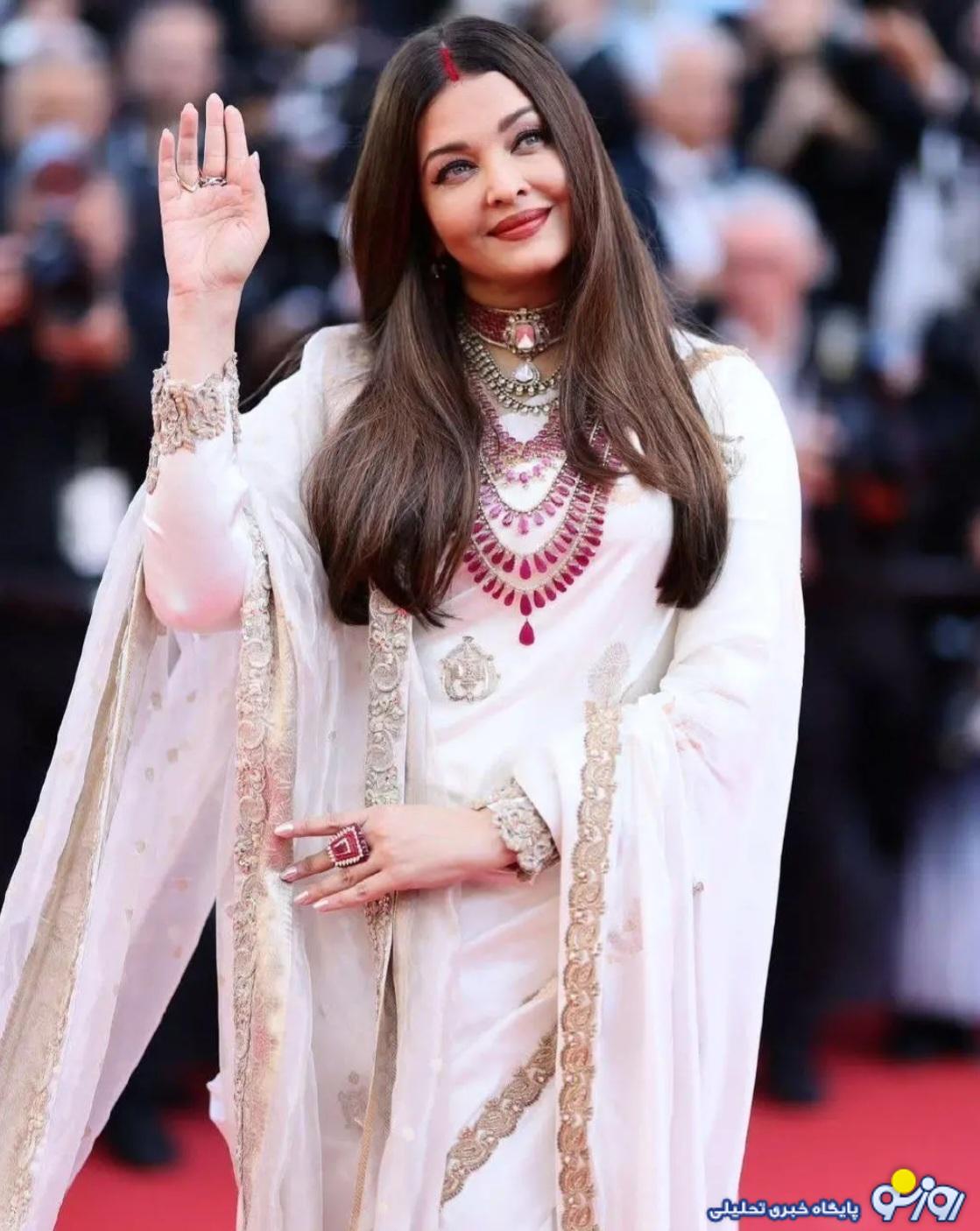 آیشواریا رای با استایل هندی در کن ۲۰۲۵ درخشید آیشواریا رای با استایل هندی در کن ۲۰۲۵ درخشید