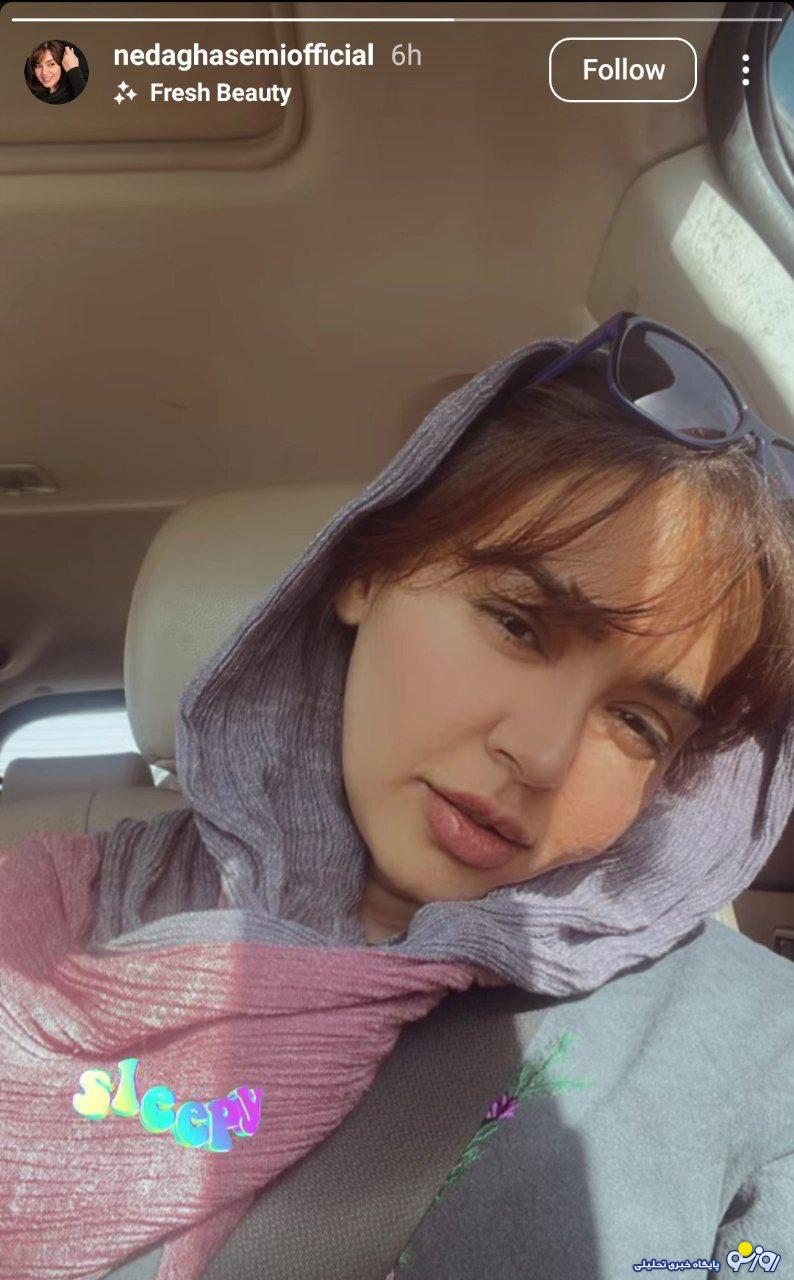 کولاک ندا قاسمی با فتوشات جدید/عکس