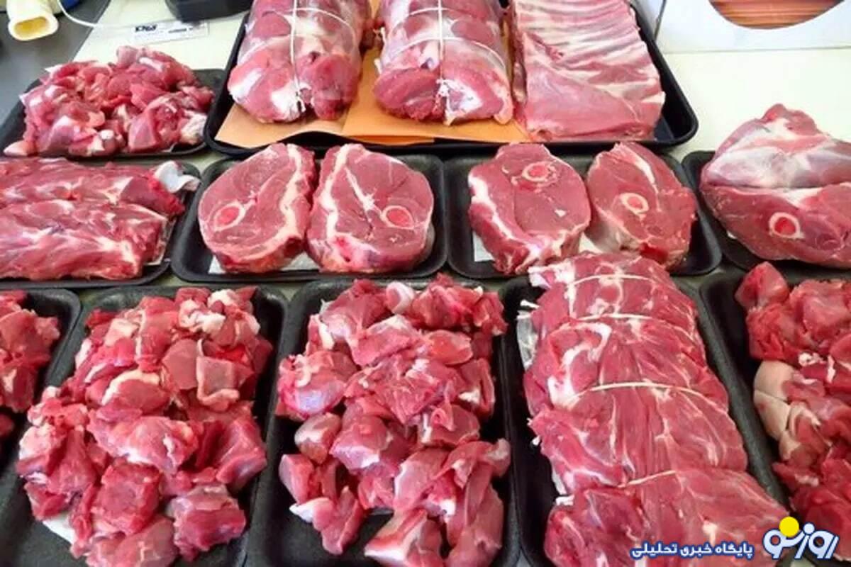 قیمت گوشت قرمز امروز یکشنبه ۱۸ خرداد