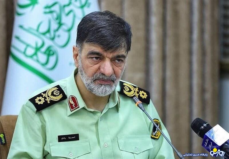 رادان: پیشرفت و توسعه کشور حاصل تلاش شبانه‌روزی نیرو‌های انتظامی است