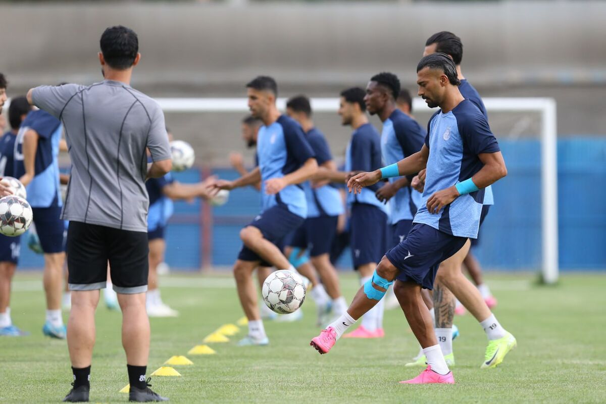 استارت تمرینات استقلال در زمین تمرین جدید استارت تمرینات استقلال در زمین تمرین جدید