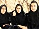 عکس زیرخاکی از هانیه توسلی، مهران مدیری و مهناز افشار