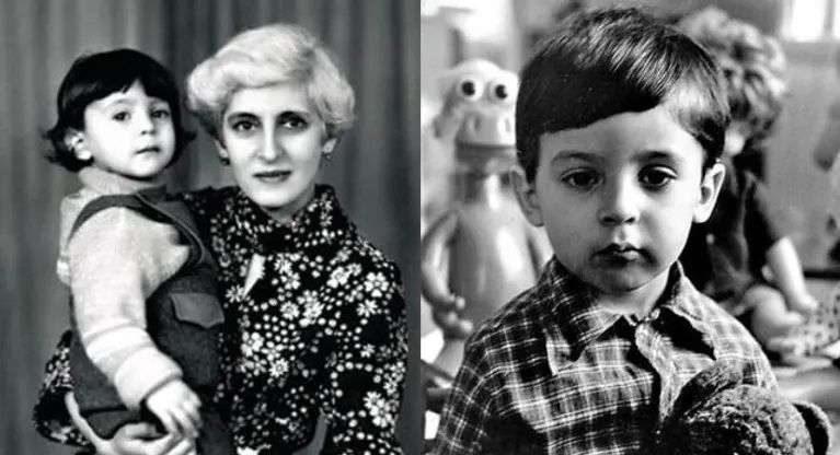 رئیس جمهور اوکراین در کودکی