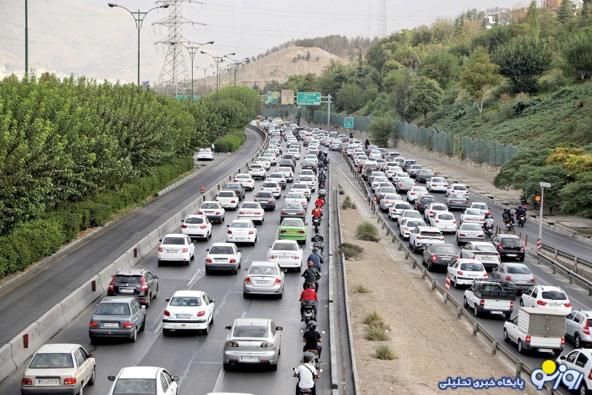 تهران در اختیار موتورسوارها! تهران در اختیار موتورسوارها!