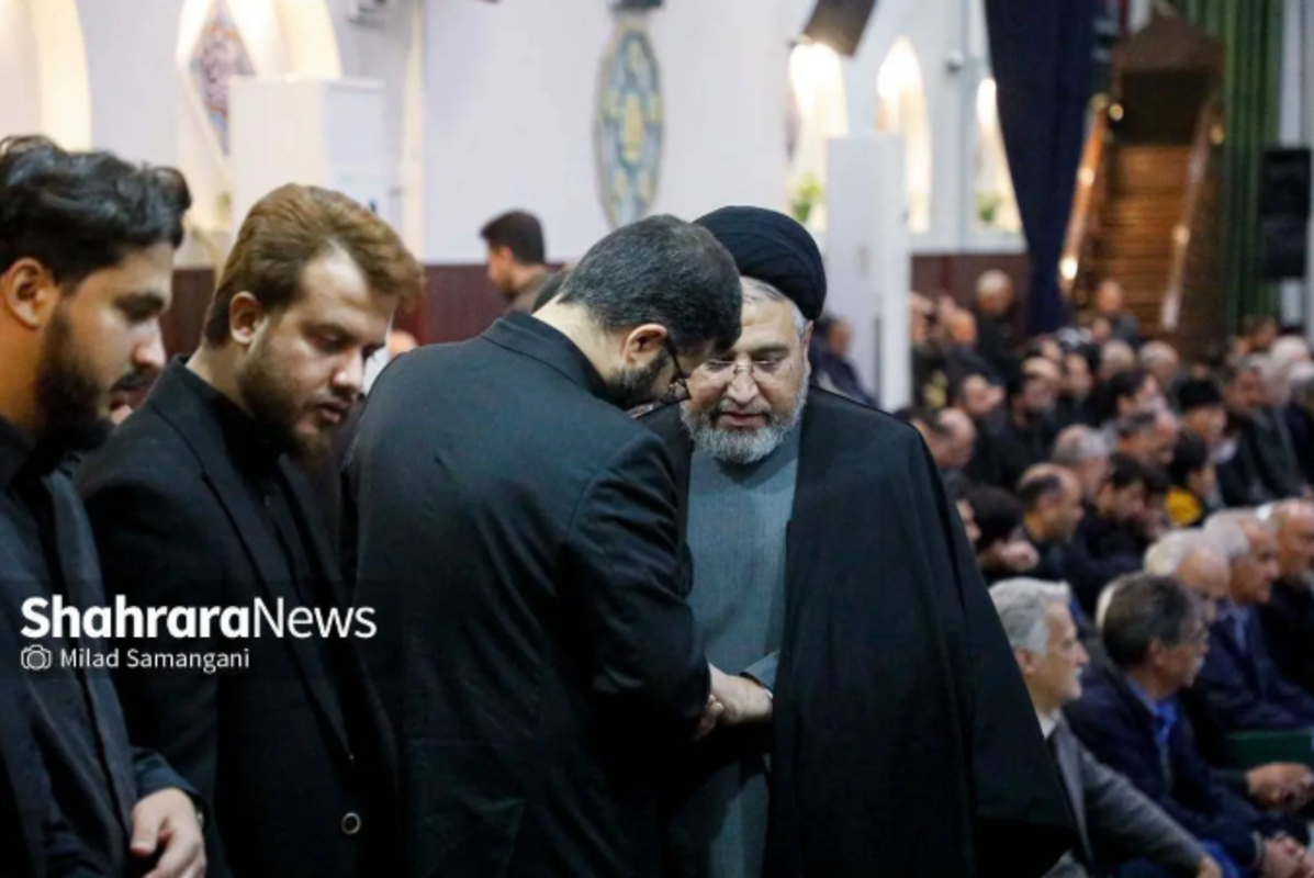 تصاویری از مراسم ترحیم خانواده سقاب اصفهانی