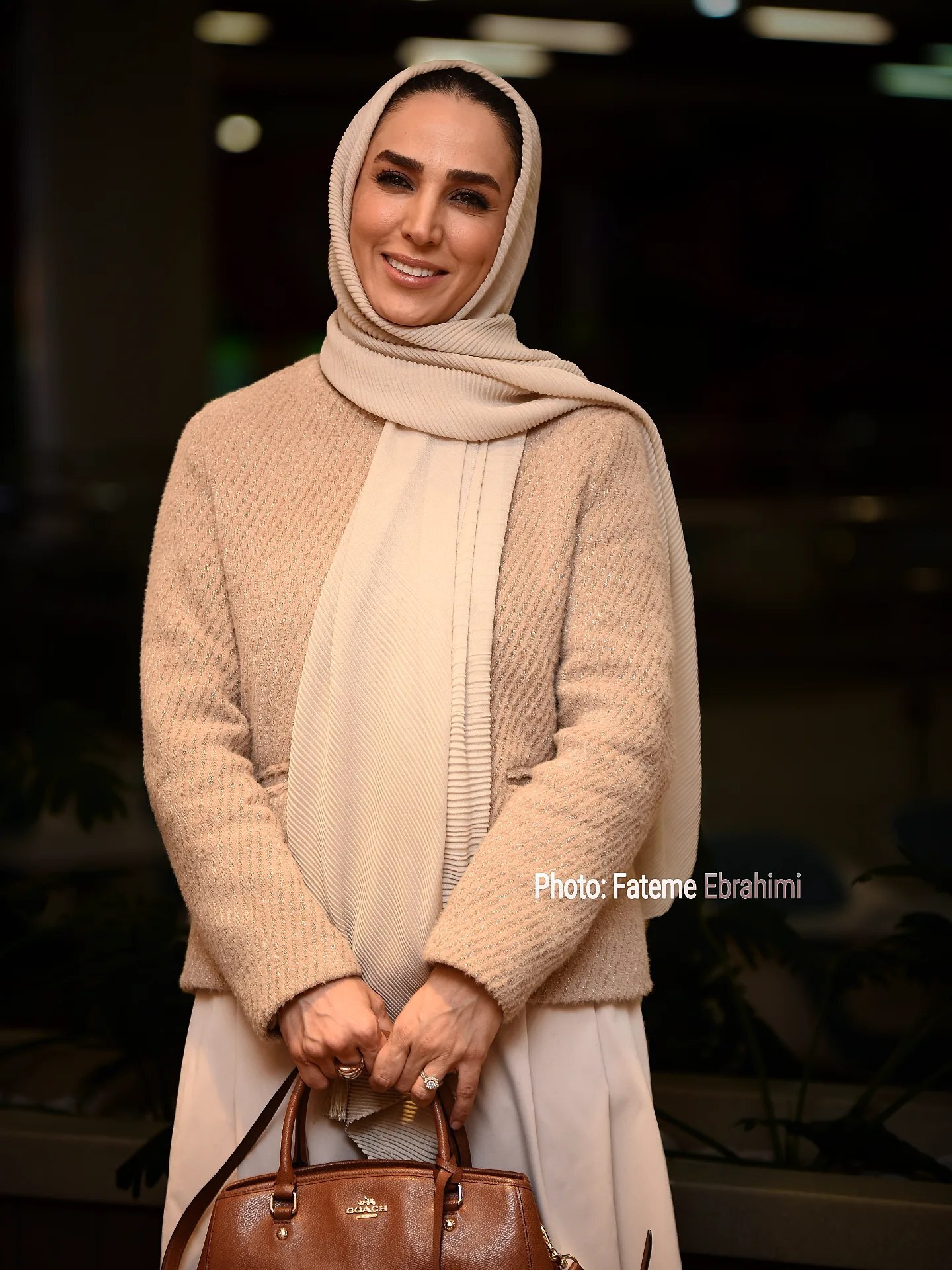 تصاویر| استایل مونوکروم «سوگل طهماسبی» در اکران فیلم «آن دیگری»