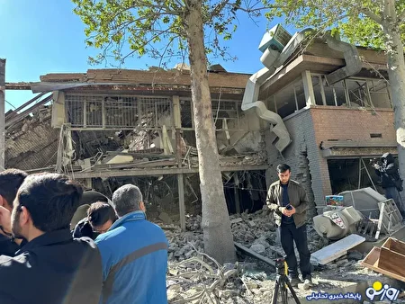 تصاویر تازه از دانشگاه شریف پس از حملات اخیر