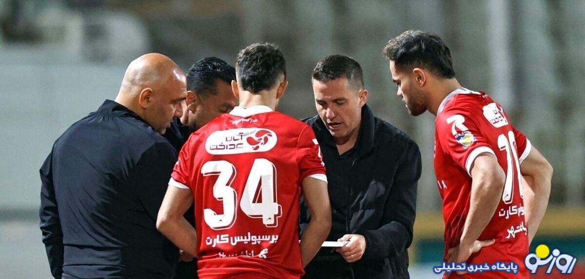 اوسمار ویرا چرخش بزرگ در ترکیب پرسپولیس را آغاز کرد